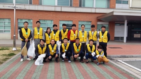 주식회사 삼원강재 봉사단 방문