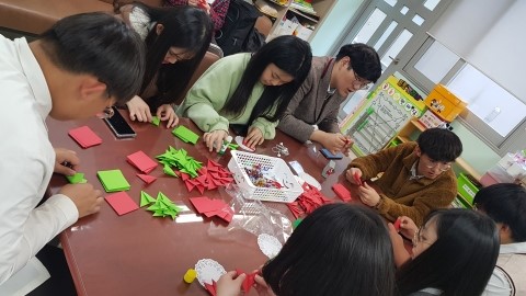 포항예술고 카네이션 나눔(재활병동)