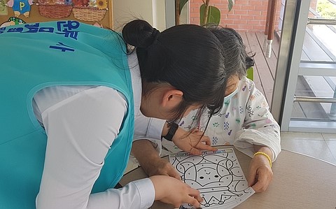 번호대로 색칠하기(재활병동)
