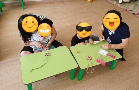 곰돌이 목걸이만들기(소아낮병동)
