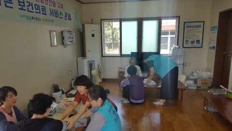 좋은선린요양병원 나눔의료봉사활동 참여